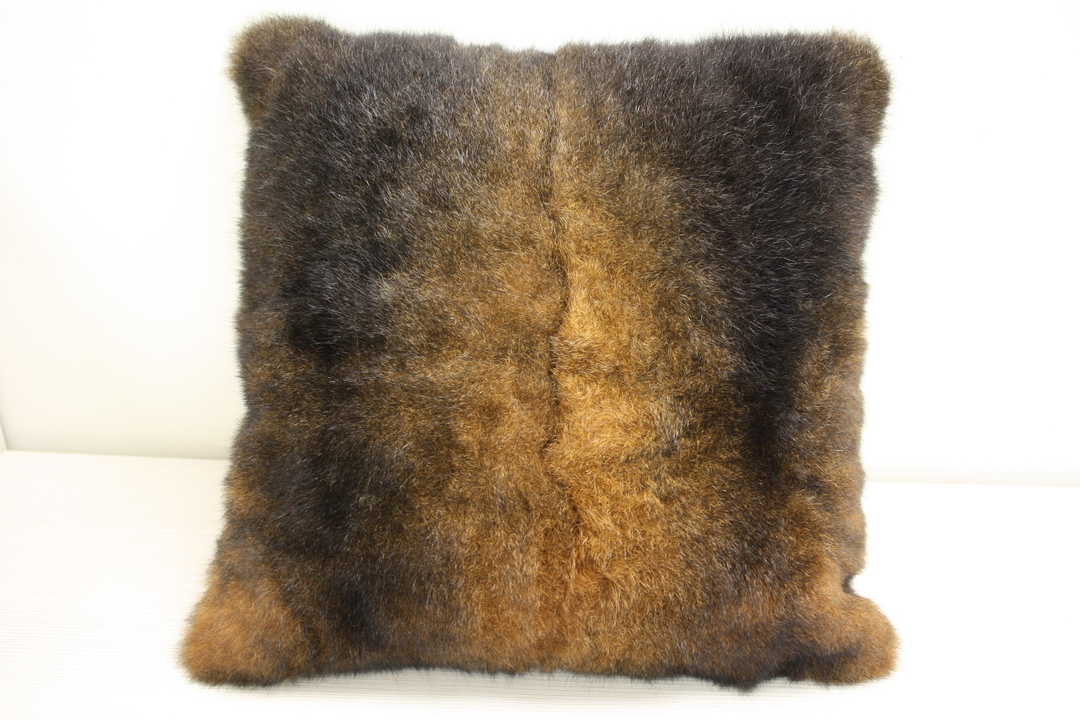 New Zealand Brushtail Possum Premium Fur Cushion image 0